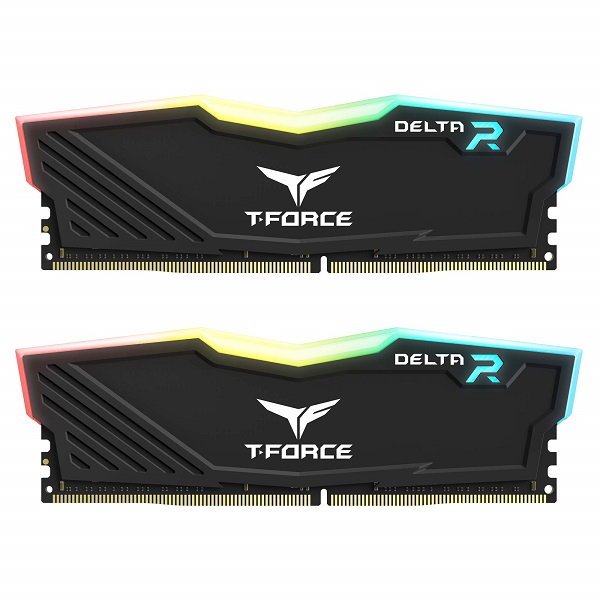 RAM DDR4 T-FORCE DELTA 16GB 3600 MHZ ARGB BLACK